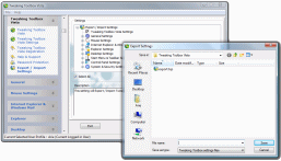 Tweaking Toolbox Vista Import/Export Feature