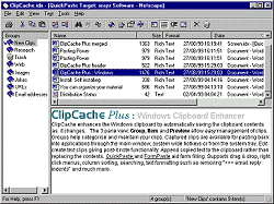 Click to see a full sized ClipCache Screenshot