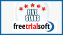 5 stars at FreeTrialSoft