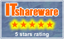 5 stars at IT Shareware