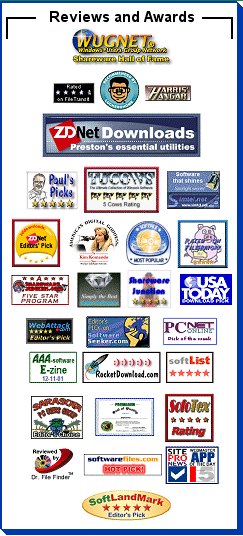 Visit our awards gallery and continue on to the review on any of the sites pictured!