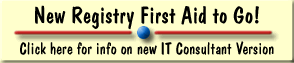 Registry First Aid To Go!