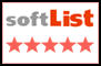 5 stars on SoftList!