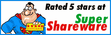 Calypso was awarded 5 Stars on Super Shareware