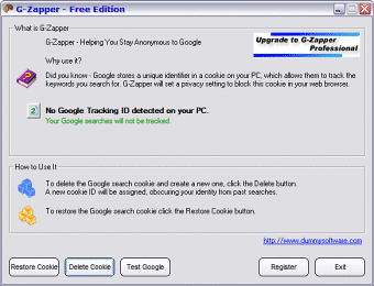 G-Zapper v1.45 Screenshot