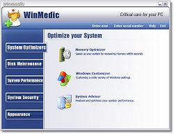 WinMedic - optimize system performance