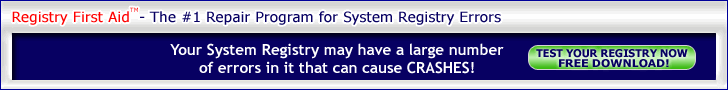 Registry First Aid - Stop Computer Crashes!