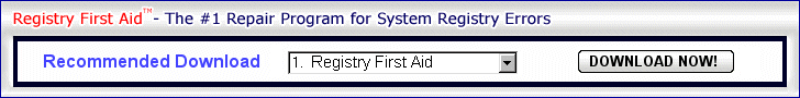 Registry First Aid - Stop Computer Crashes!